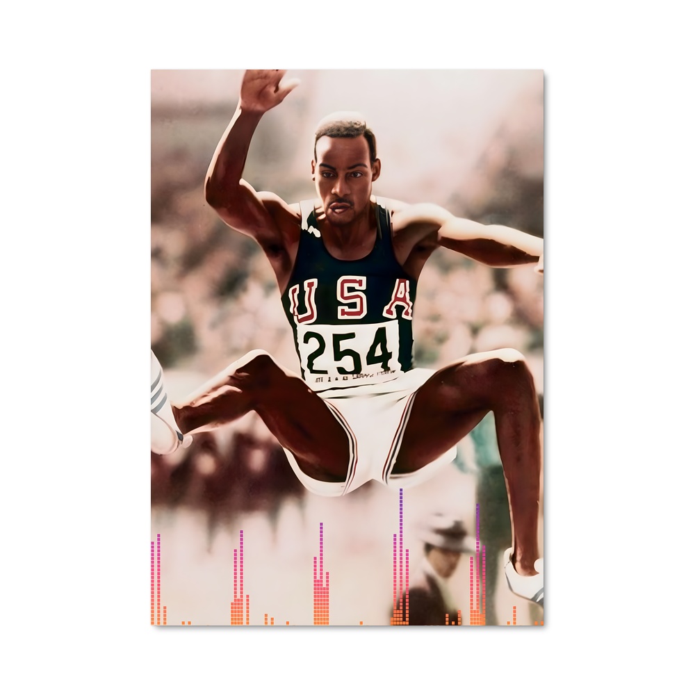 Poster L'Envol du Champion – affiche Athlétisme